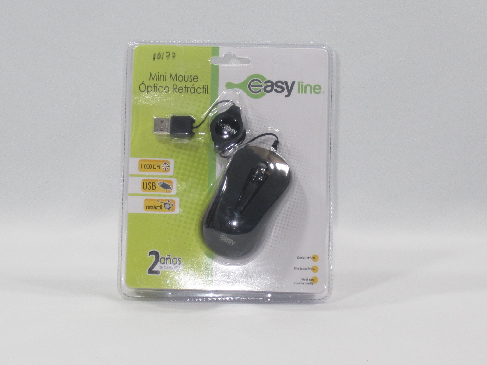 MINI MOUSE EASY LINE OPTICO RETRACTIL NEGRO 993346          