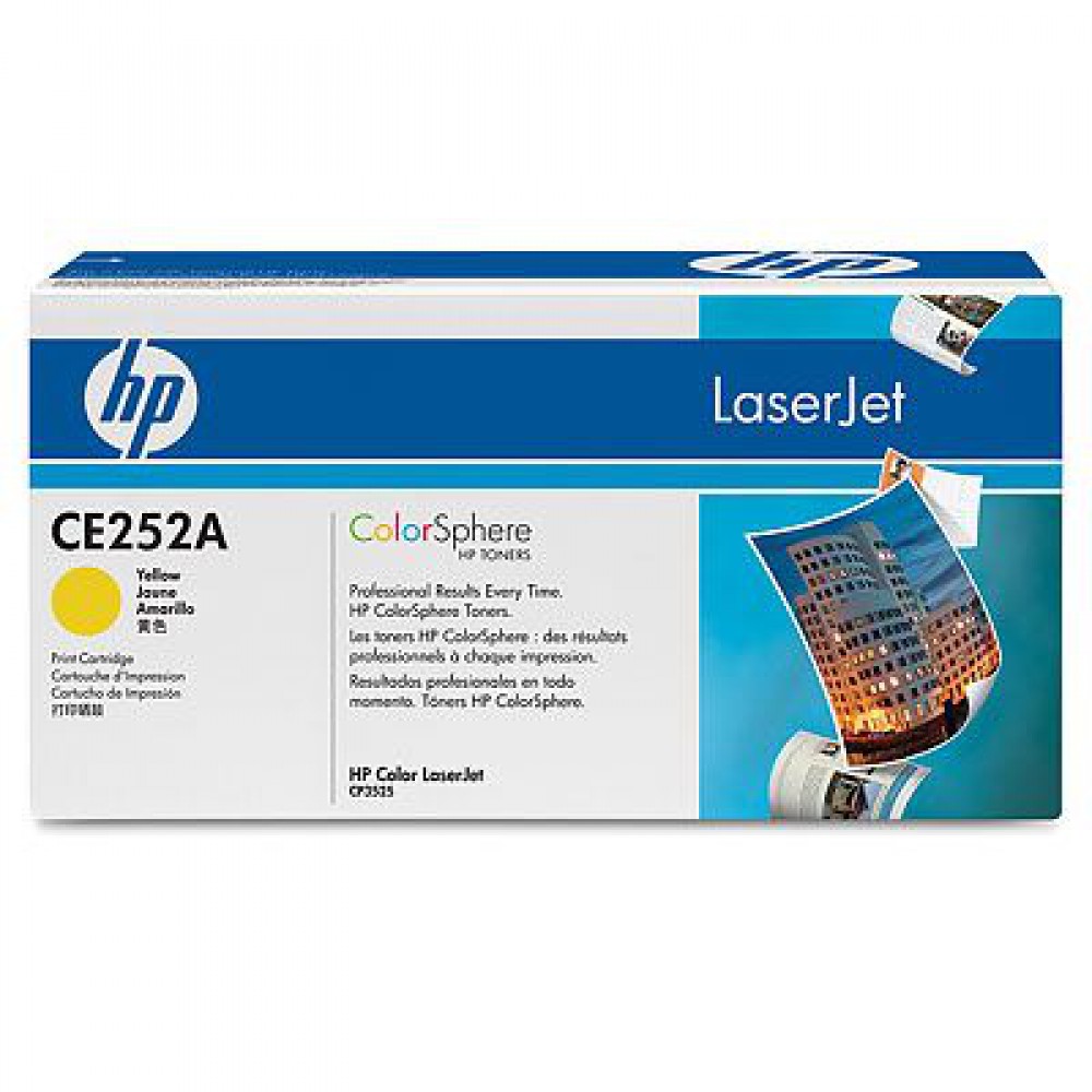 TONER HP AMARILLO CP3252/CM3530 CE252A                      