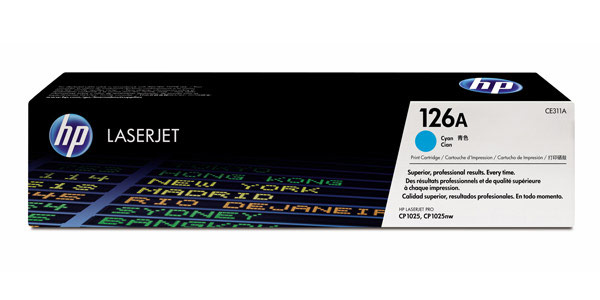 TONER 126 CYAN CE311A P/CP1025 HP                           