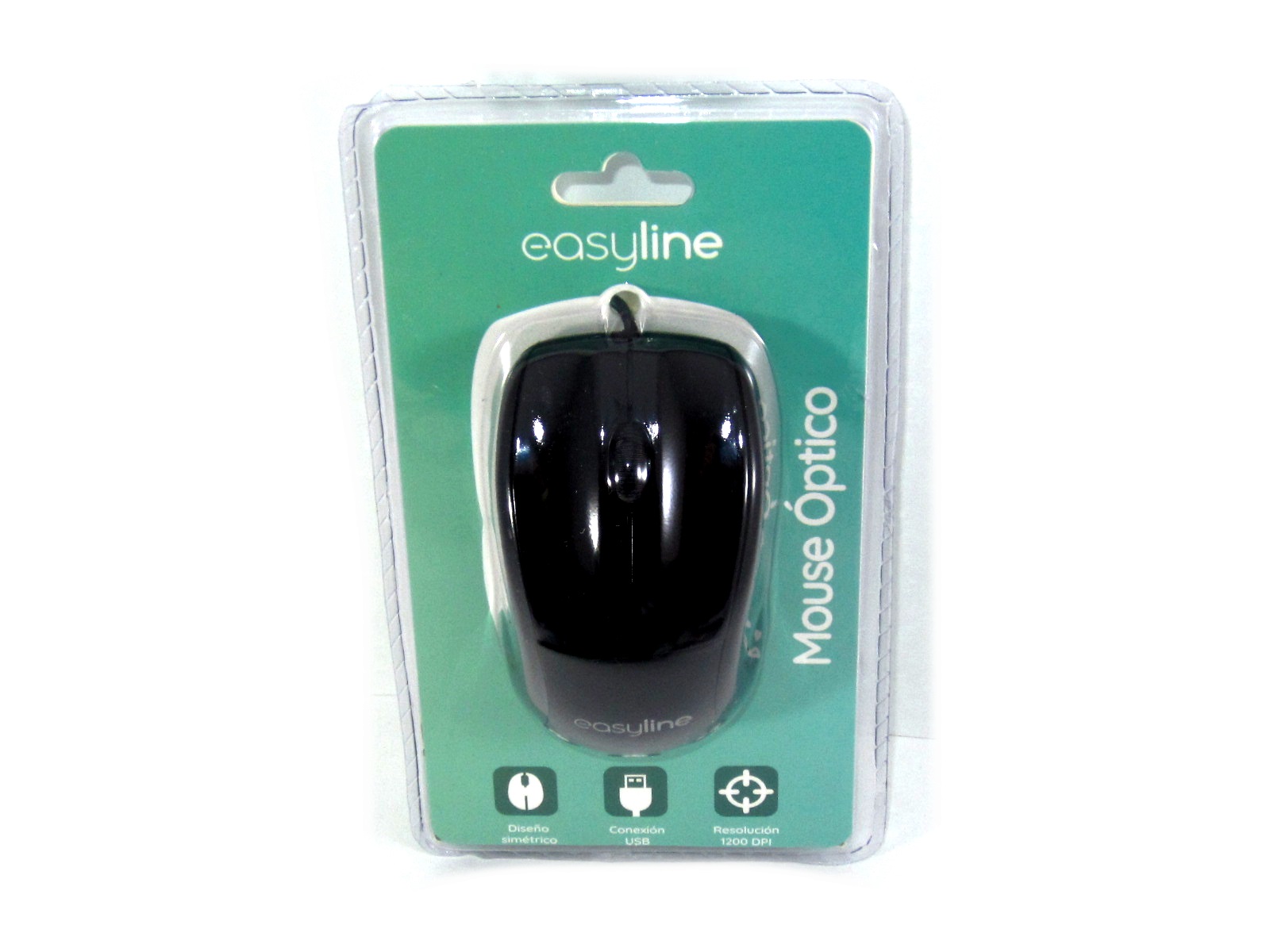 MOUSE OPTICO USB NEGRO 993339 EASY LINE                     