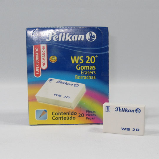BORRADOR WS-20 CAJA C/20 PELIKAN                            