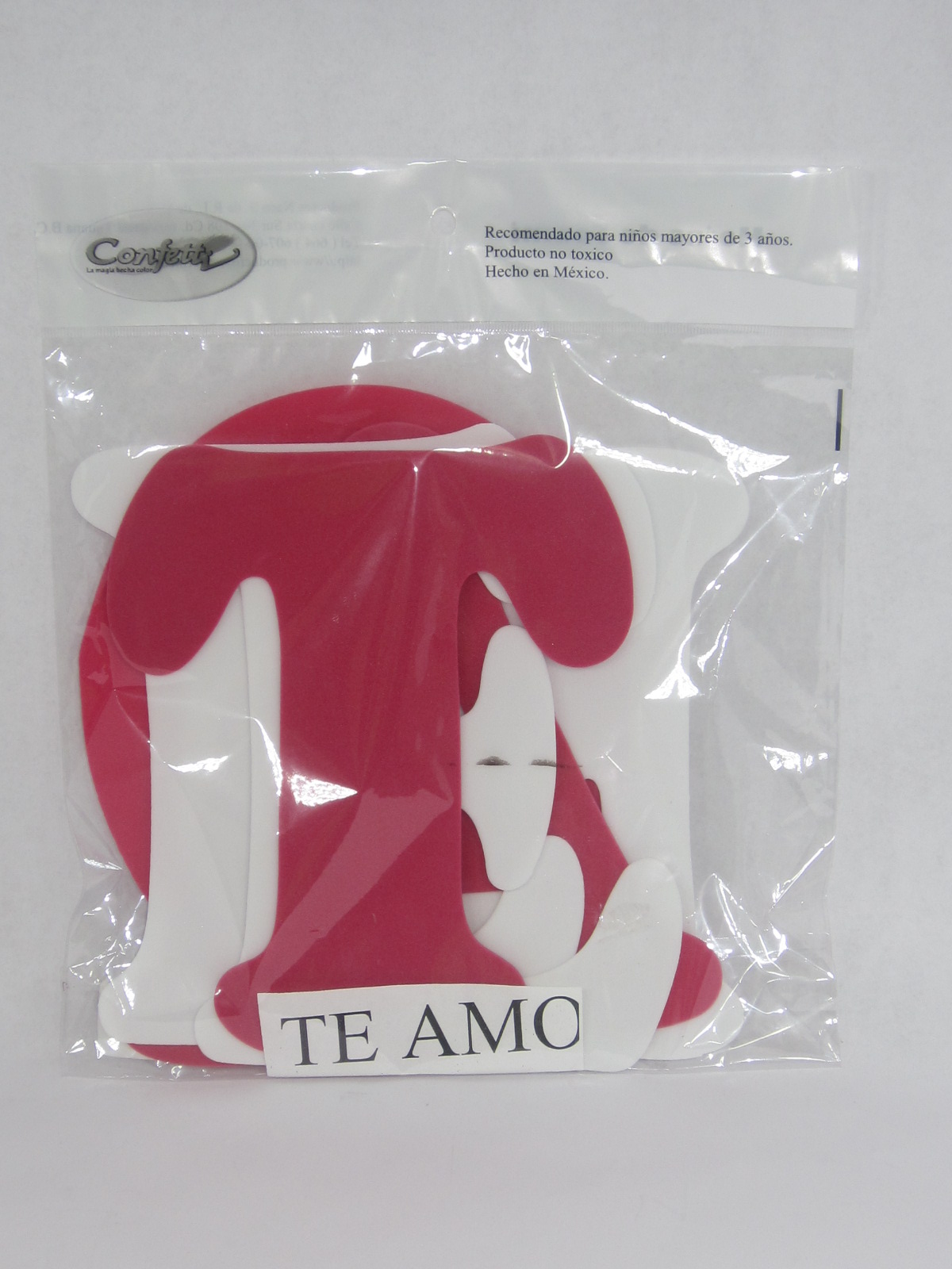 LETRERO DE FOAMI TE AMO F-7025                              