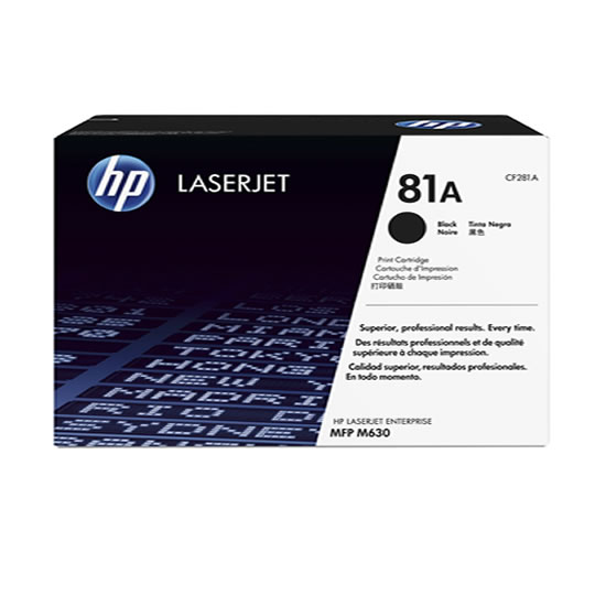 TONER NEGRO 81A CF281A HP                                   