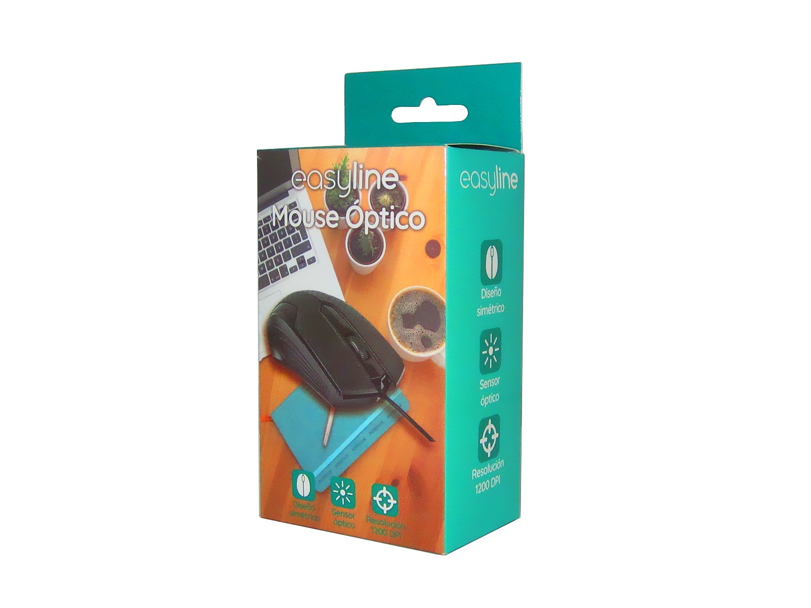 MOUSE OPTICO USB EASY-LINE EL-994121                        