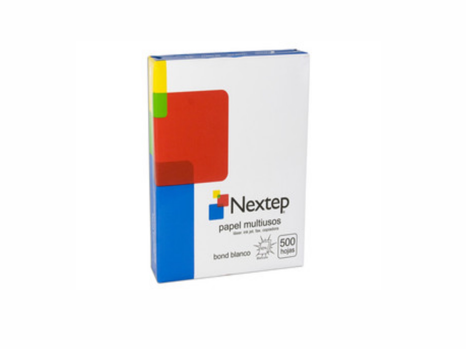 PAPEL NEXTEP ECOLOGICO BOND 37K BLANCO T/CARTA  PAQ C/500   