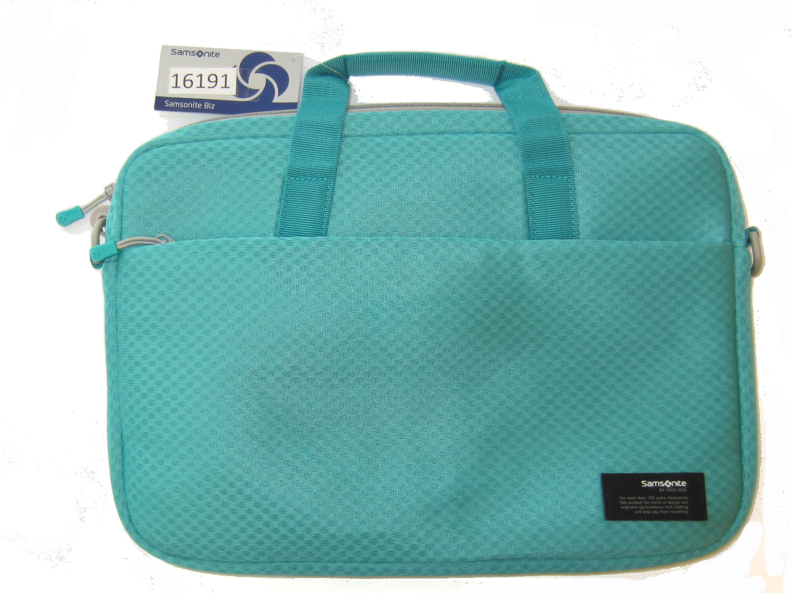 PORTAFOLIO SAMSONITE BIZ SHUTTLE 16.4 TURQUOISE             