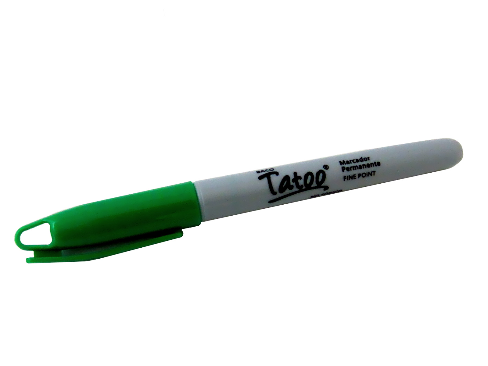 MARCADOR PERMANENTE TATOO FINO VERDE MR099 BACO             