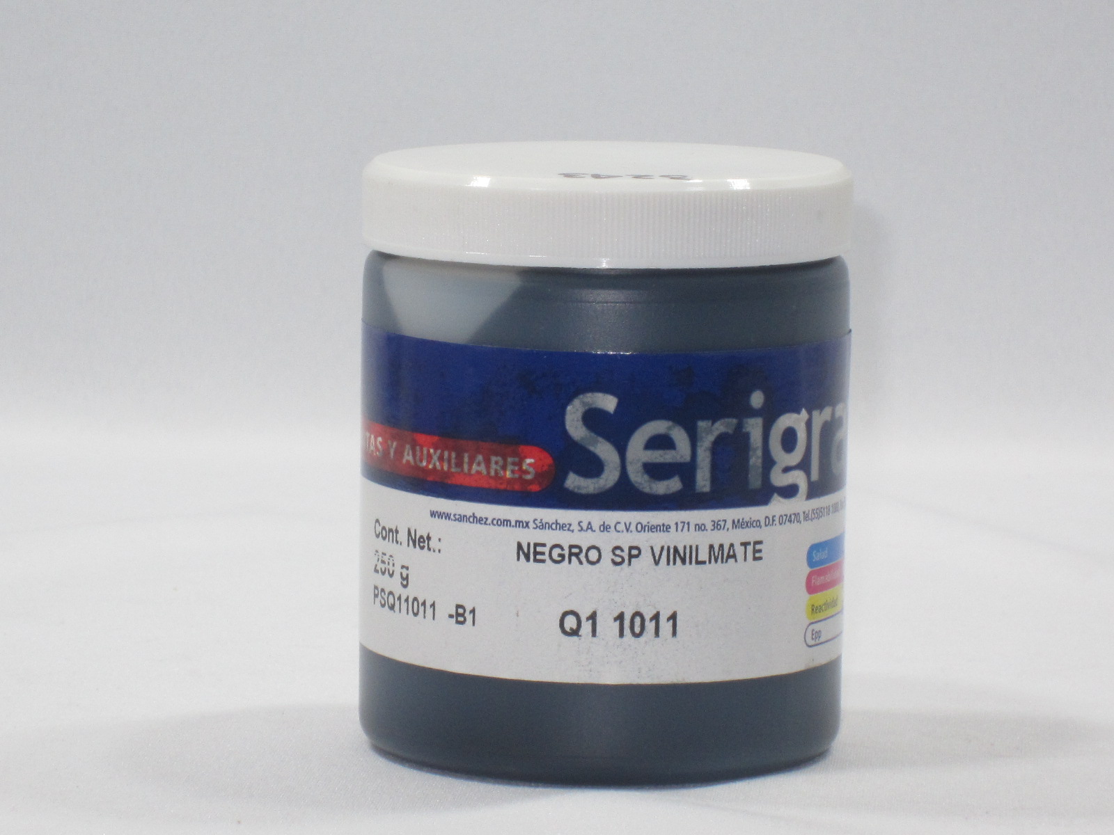 TINTA UNIPLAST NEGRO Q4 1001           (250G)               