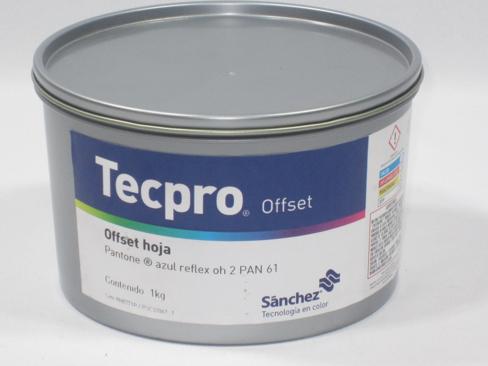 TINTA PANTONE (R) AZUL REFLEX 2 PAN 61                      