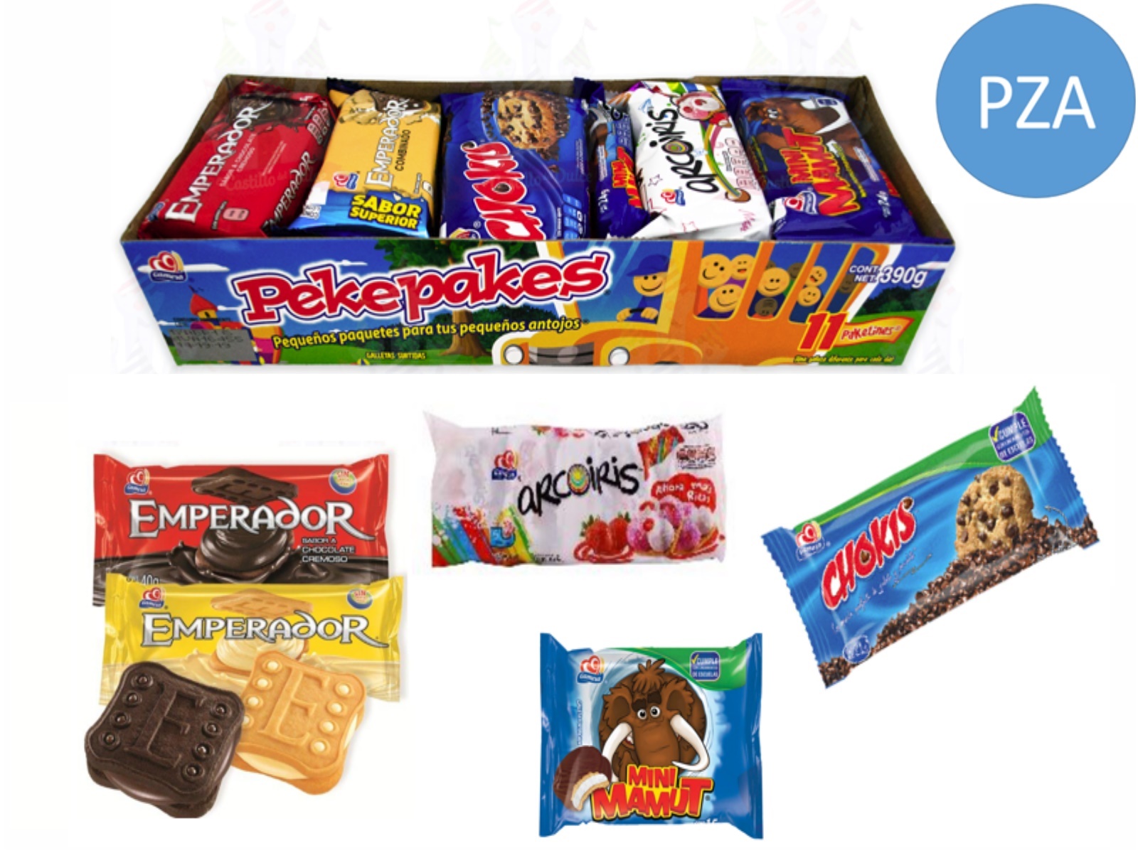 GALLETA GAMESA PAKE-PAKES C/40 PAQ.                         